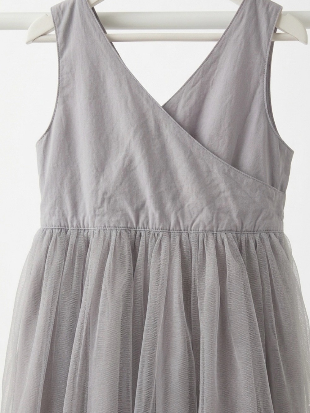 Girls Grey tulle party dress size 10 Special Occasion Tutu